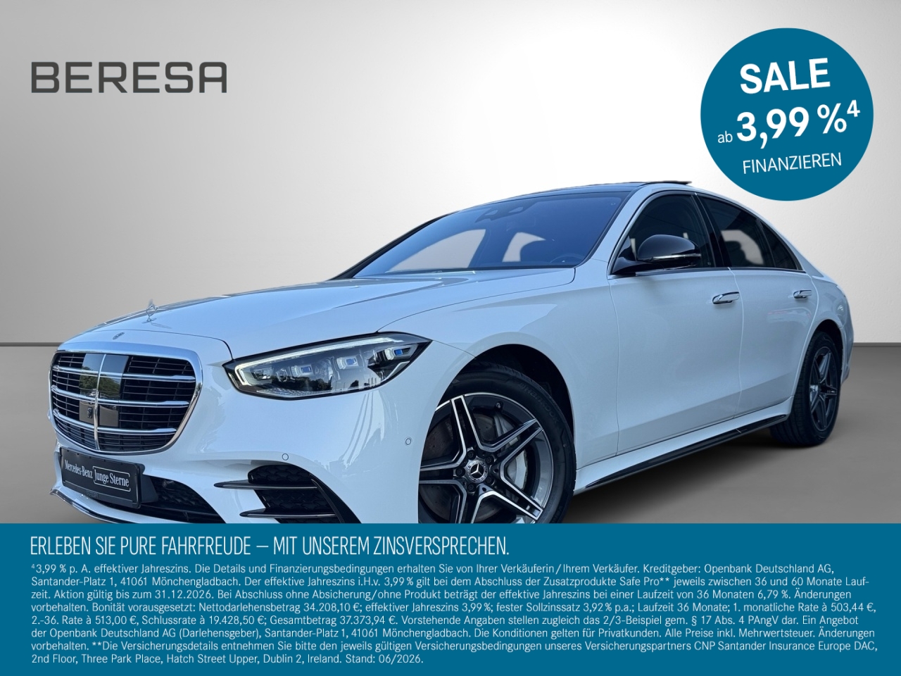 S 350 d 4M AMG Exklusiv Drive Pilot TV Massage