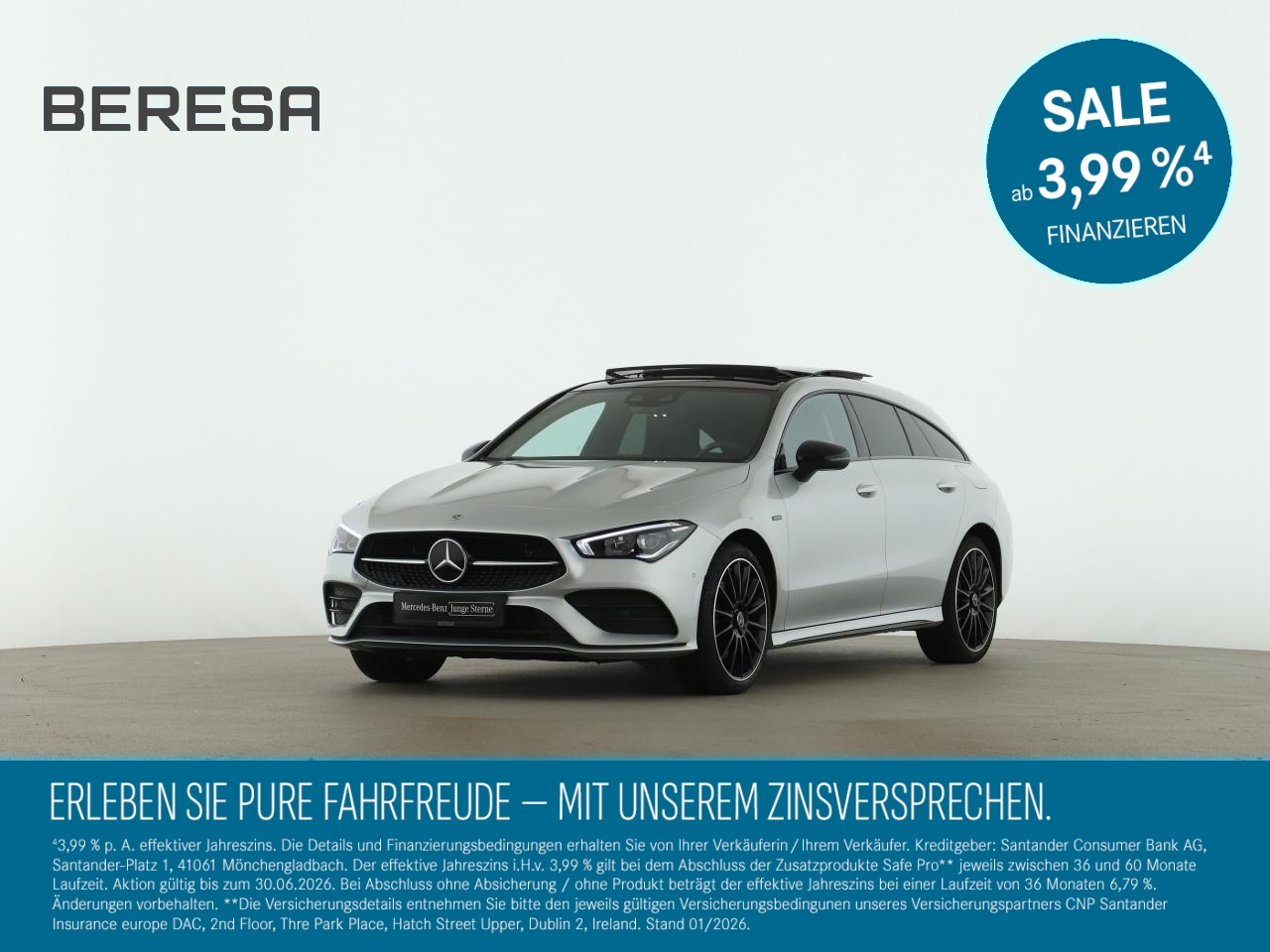 CLA 250 e SB AMG Night Pano Burmester Distronic