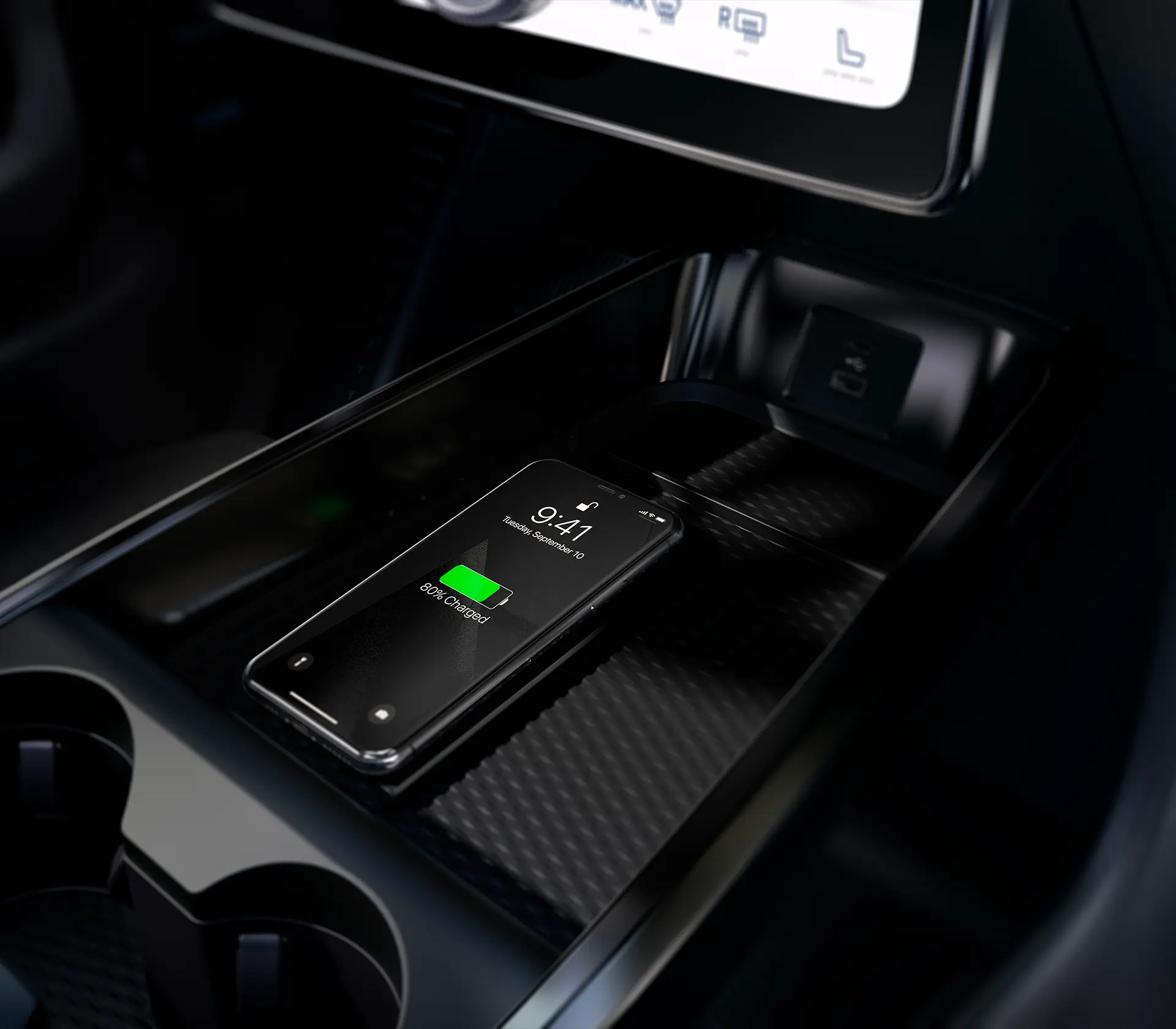 Mittelkonsole des Mustang Mach-E