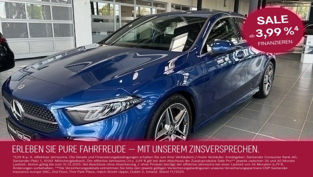 A 250 4M Limousine AMG Kamera LED Winter-Paket