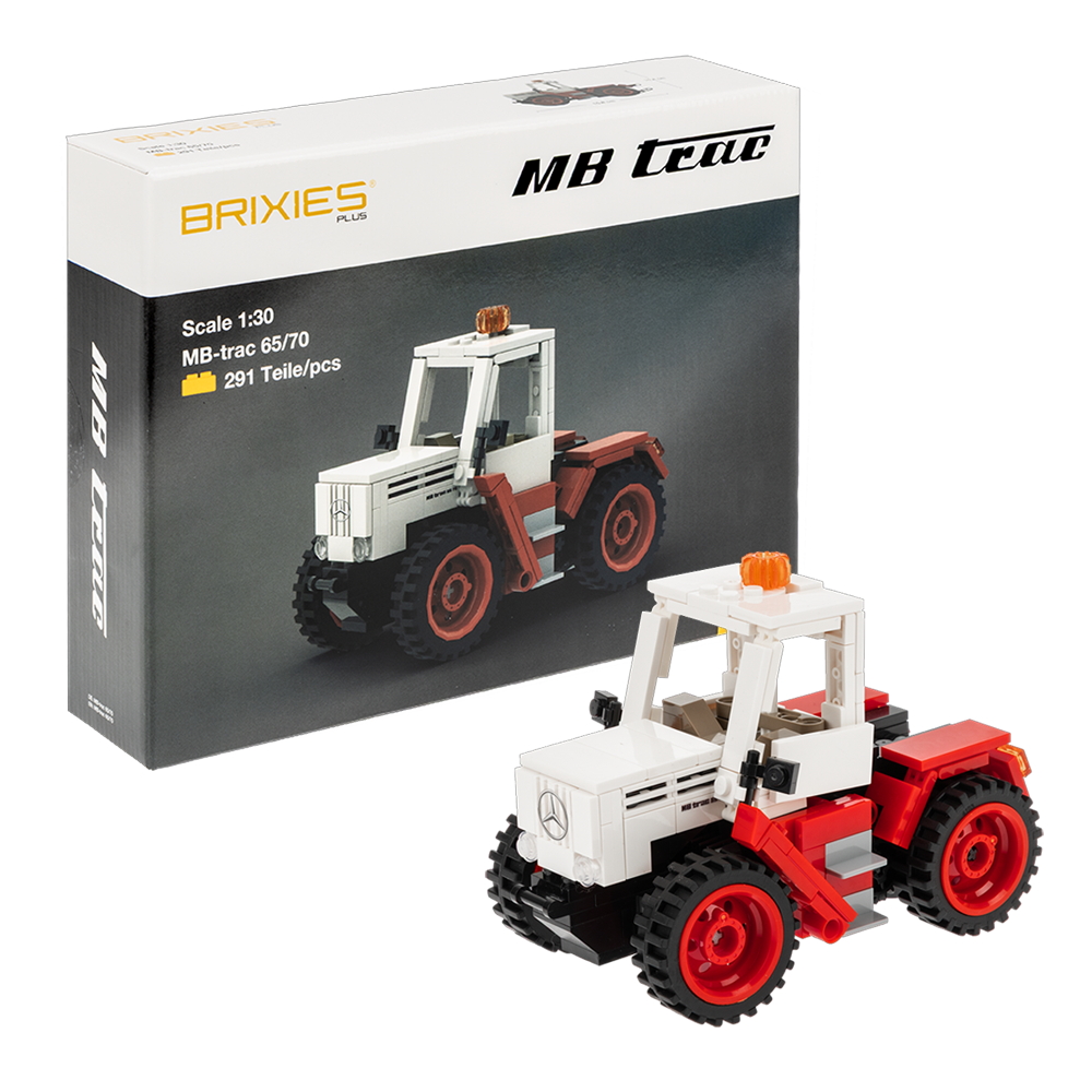 BRIXIES Plus MB Trac 65/70 Klemmbaustein Modell 1:30