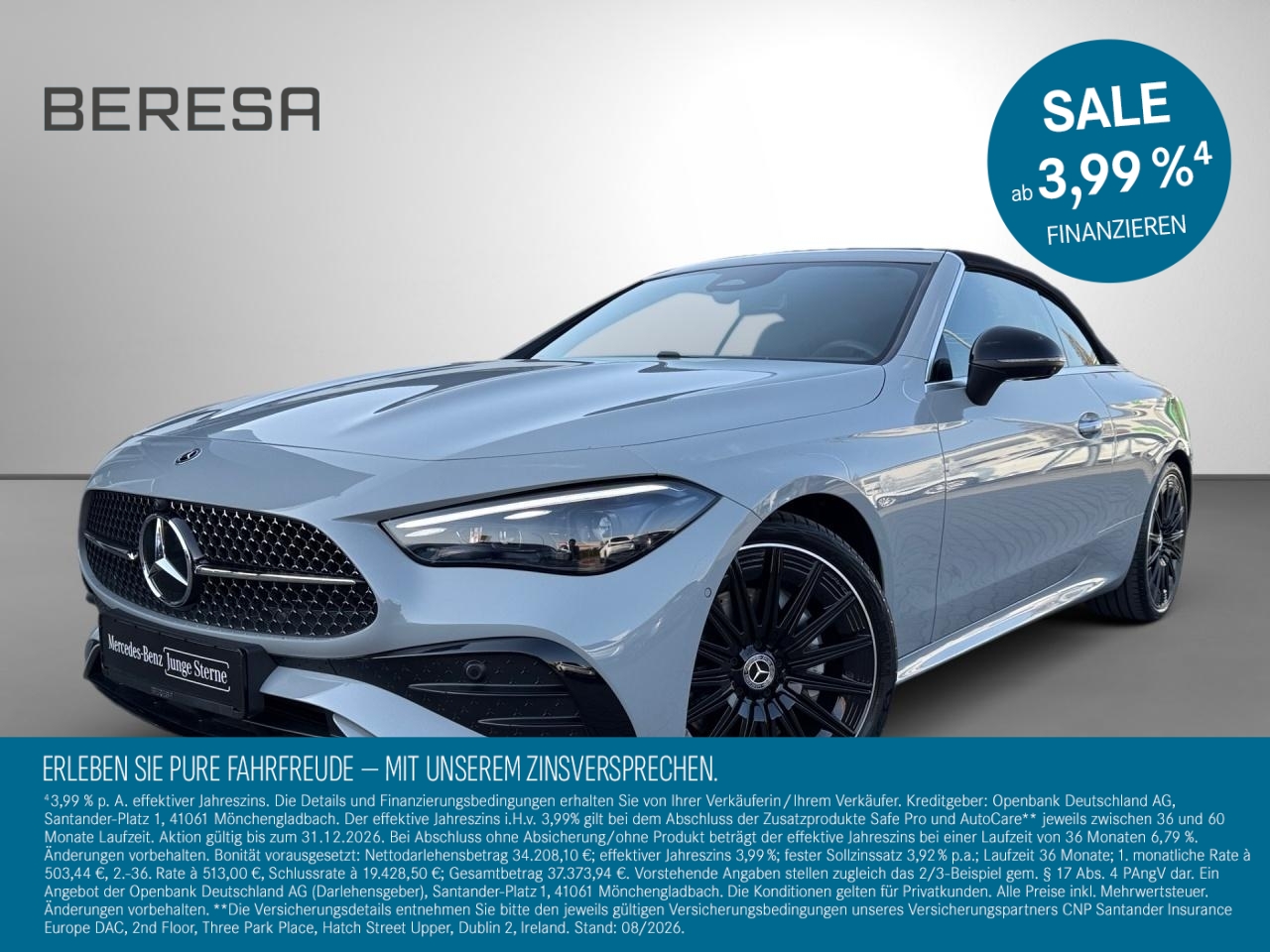 CLE 220 d Cabriolet AMG Night *AHK* HUD 20 Zoll