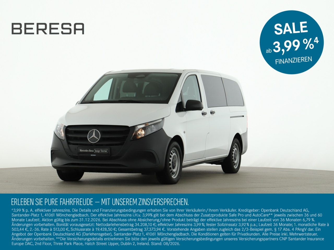 Vito 114 CDI Tourer Lang 9 Sitzer Kamera