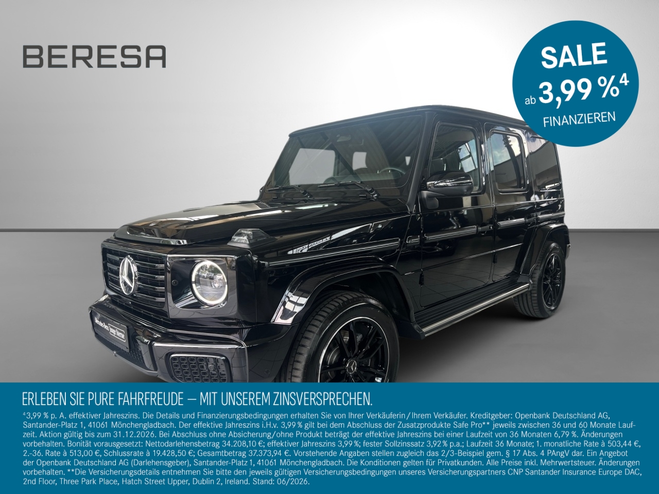 G 500 AMG Night EXCLUSIVE Standhz AHK SHD 360