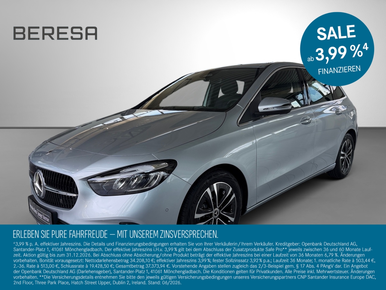 B 200 Progressive CarPlay LED Kamera Winter-P.