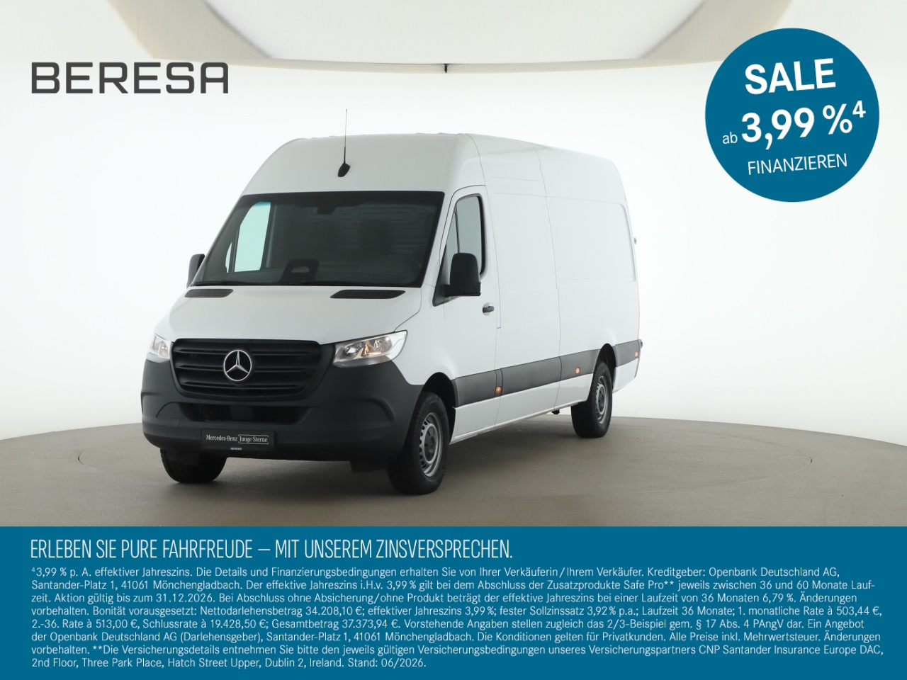 Sprinter 317 CDI Kasten Hoch Lang Pro Kamera