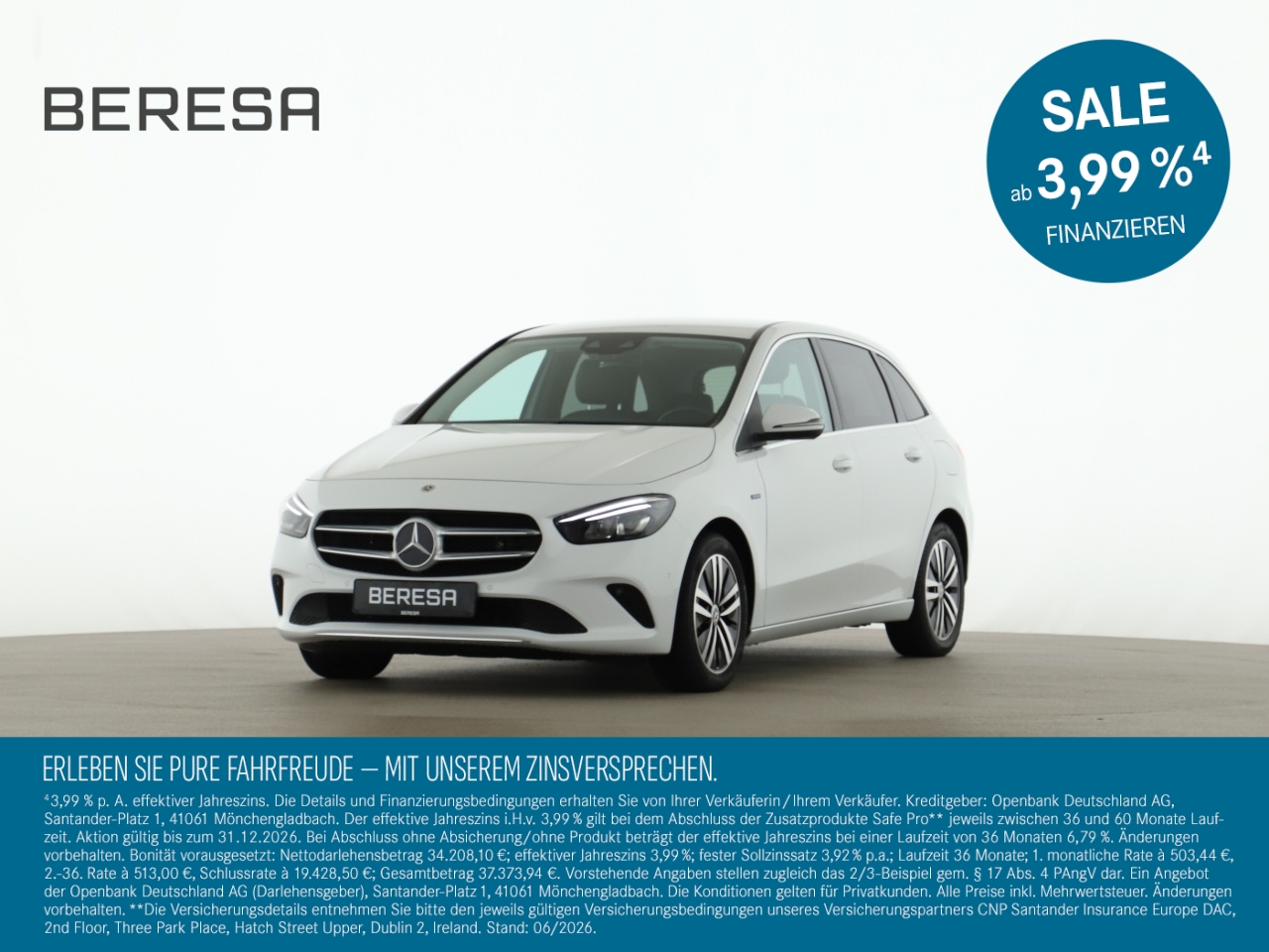 B 250 e Progressive Sitzklima Burmester LED
