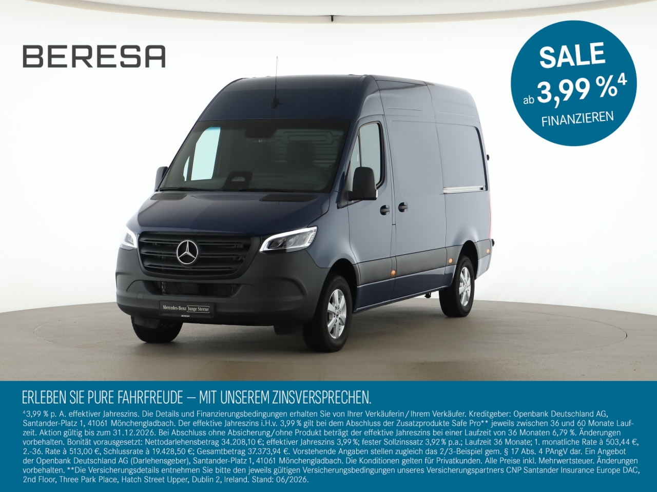Sprinter 317 CDI Kasten Hoch Pro AHK Distr. LED