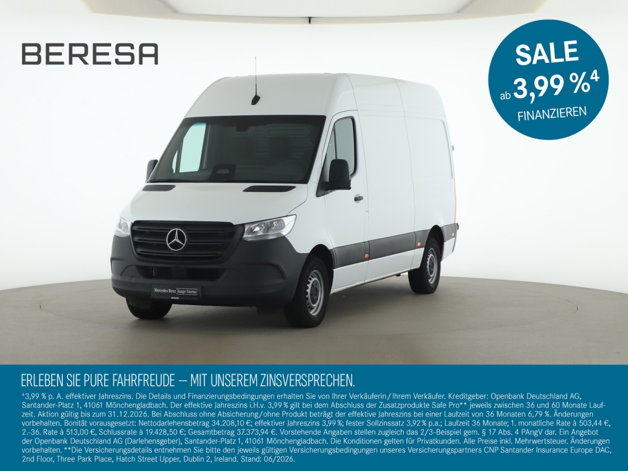 Sprinter 317 CDI Kasten Hoch Standard Pro Kamera