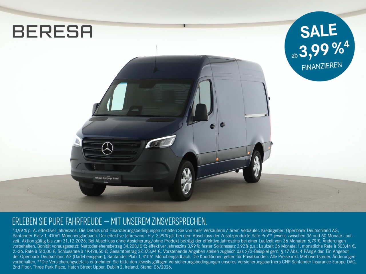 Sprinter 317 CDI Kasten Hoch Pro AHK Distr. LED