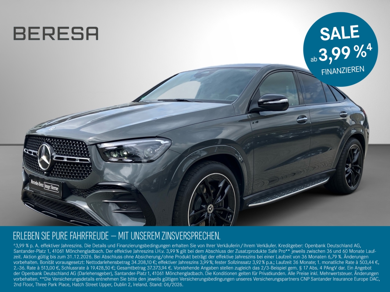 GLE 400 e 4M Coupé AMG Night Pano AHK 22 Zoll