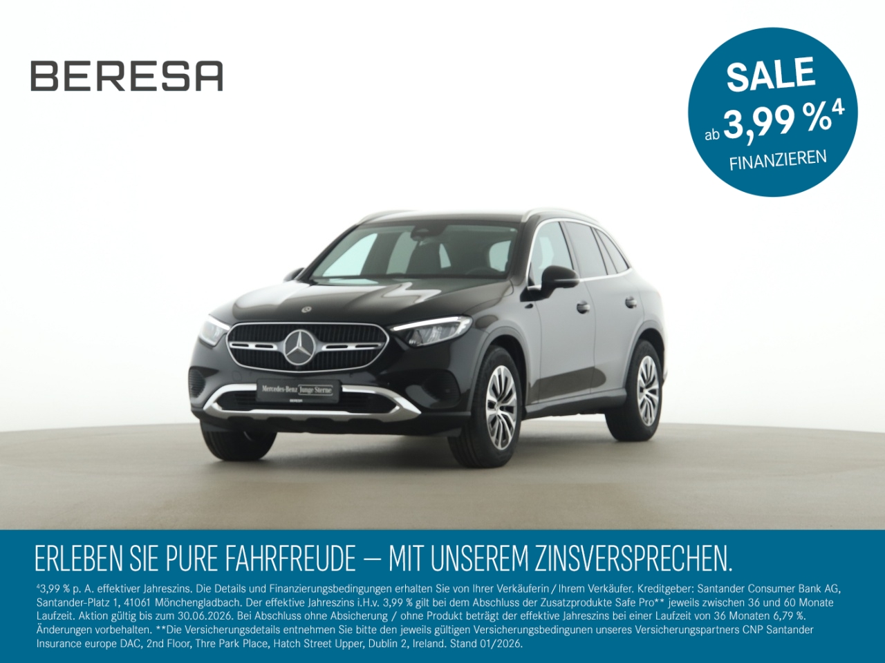 GLC 200 4M Avantgarde AHK Memory LED Kamera