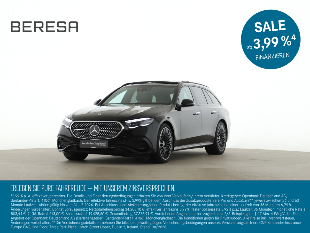 E 450 d 4M T AMG Night Superscreen Pano AHK 360