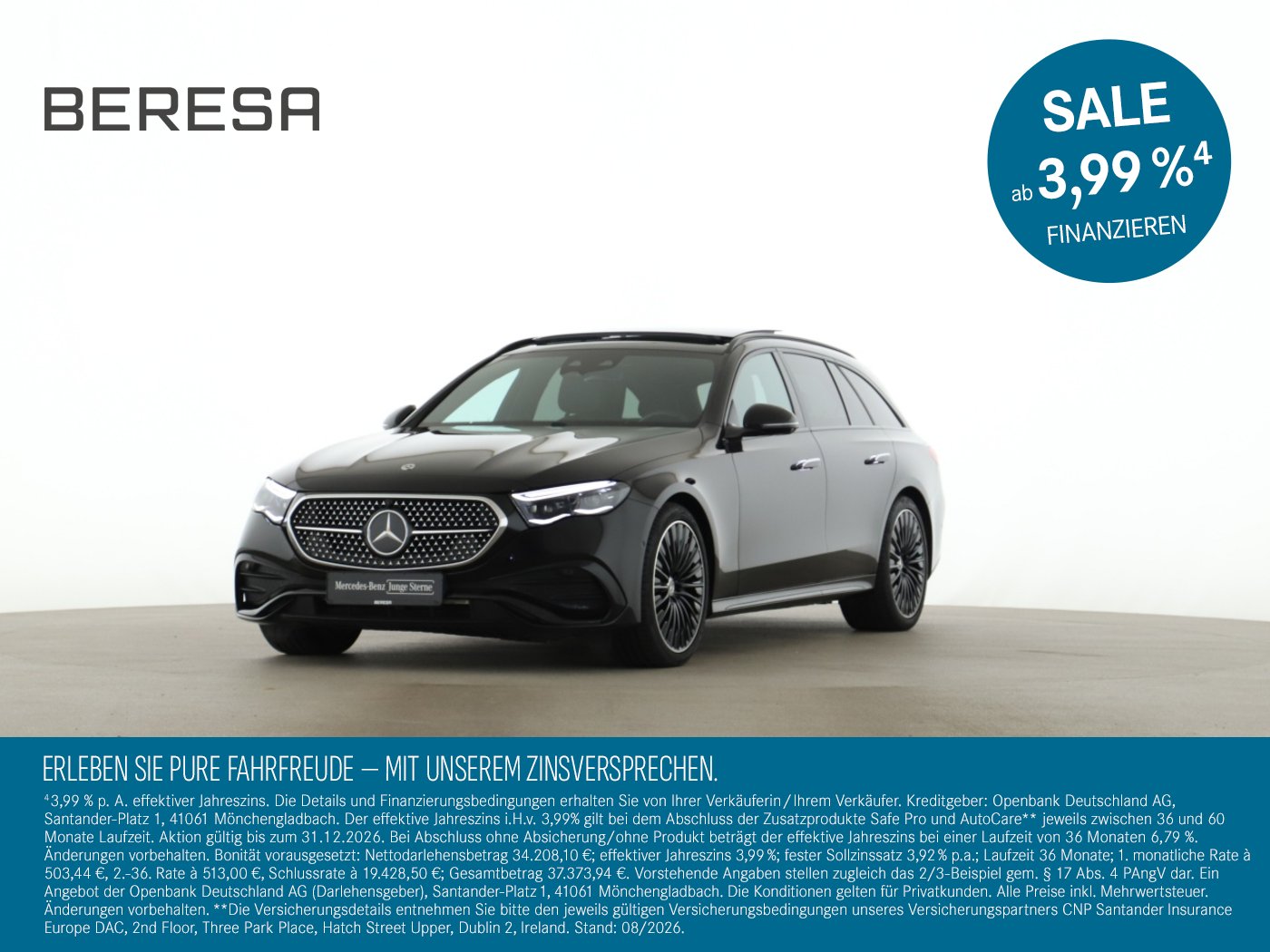 Mercedes-Benz E — Mercedes-Benz E 450 d 4M T AMG Night Superscreen Pano AHK 360