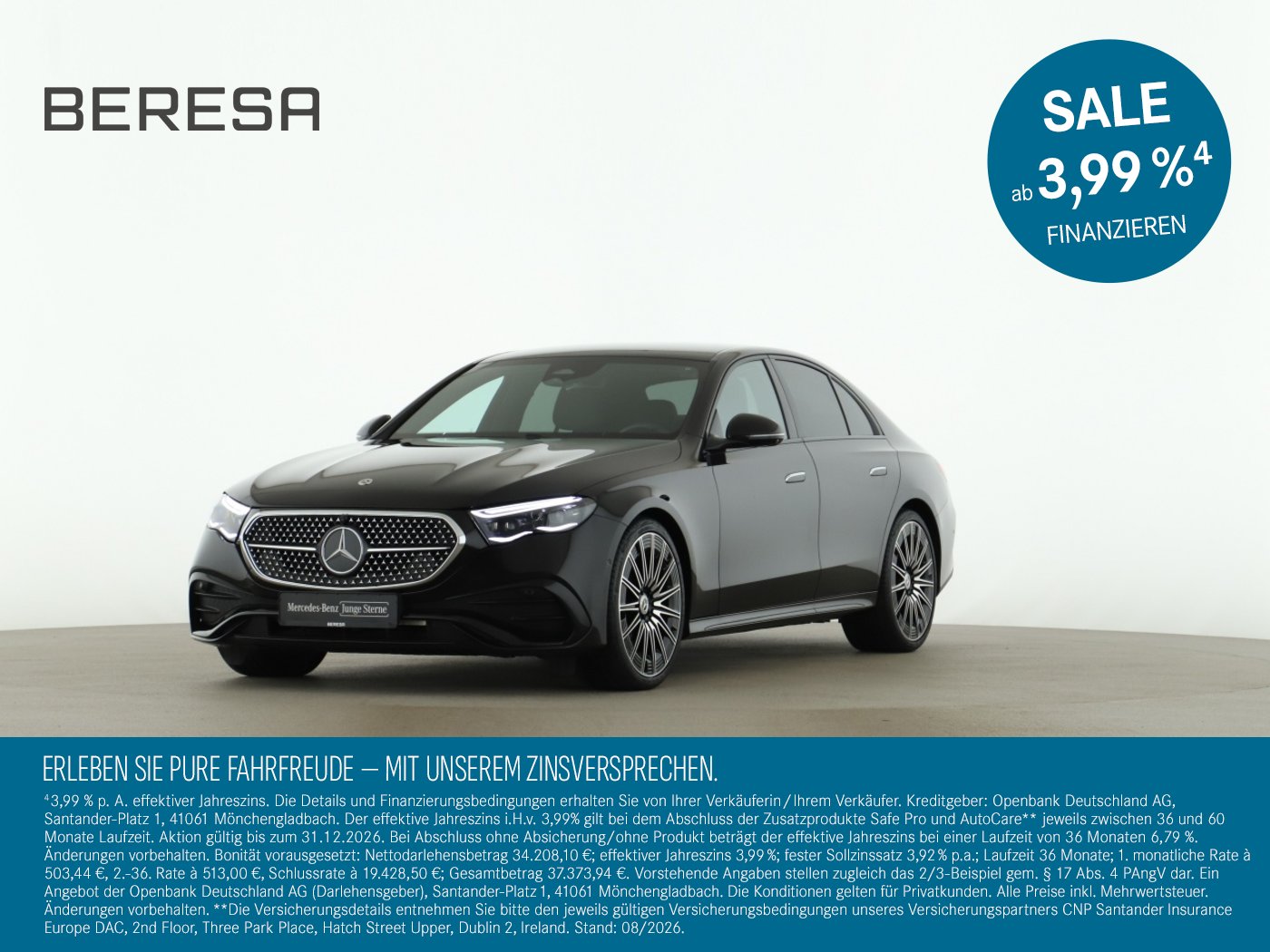 Mercedes-Benz E — Mercedes-Benz E 450 d 4M AMG Night HUD Burmester 21 Zoll 360