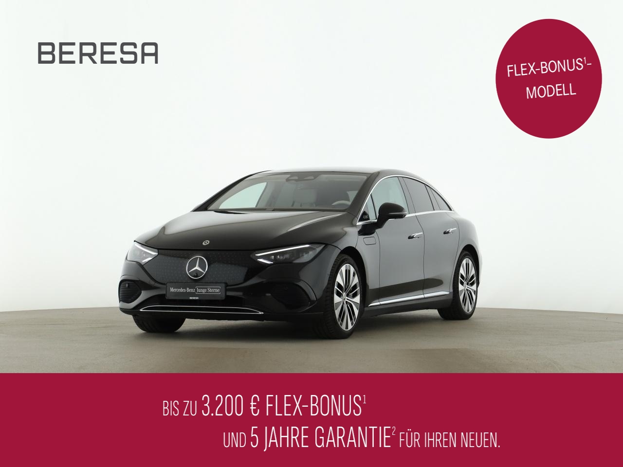 EQE 350+ Electric Art Leder AHK Burmester 360