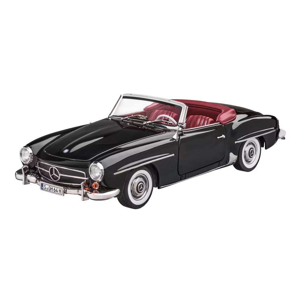 Mercedes-Benz 190 SL Roadster W121 (1954-1963) schwarz Norev 1:18