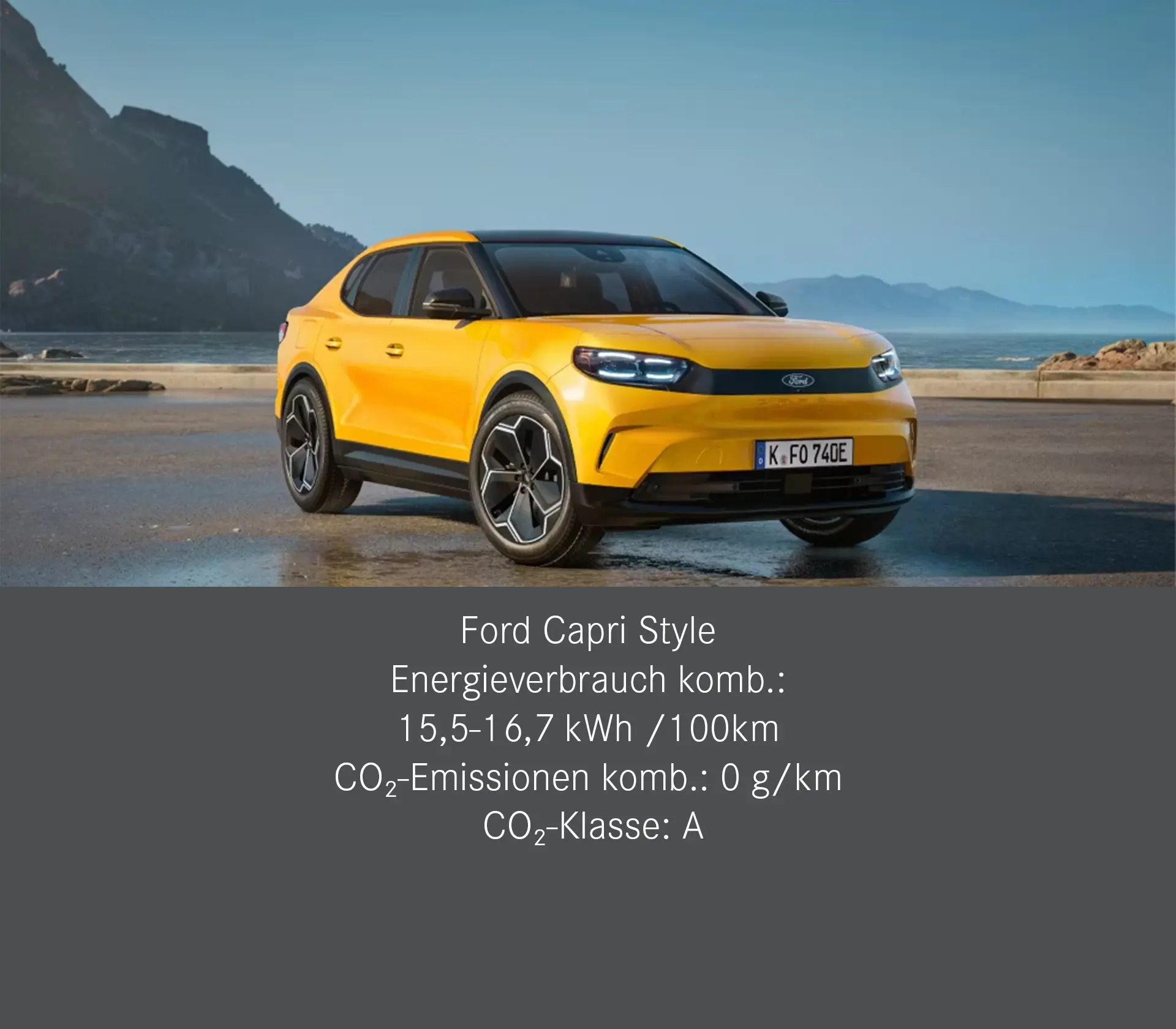 100 Jahre Ford Deutschland | Capri Style Leasingangebot