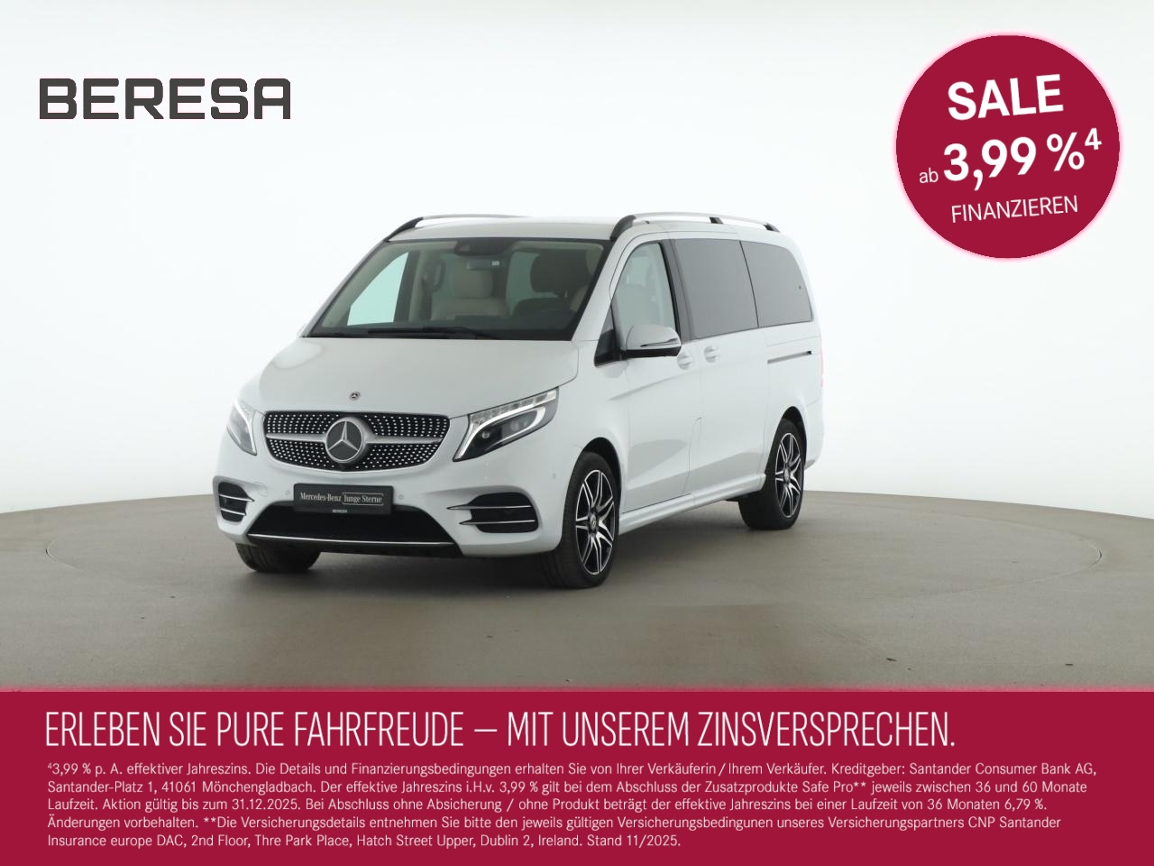 V 300 d Lang 4MATIC Exclusive AMG Distr. Pano