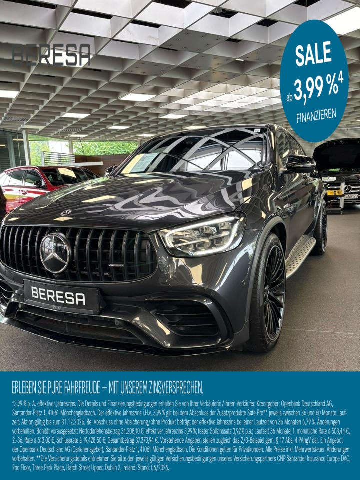 GLC 63 AMG 4M+ Coupé AMG Night Burmester MBUX