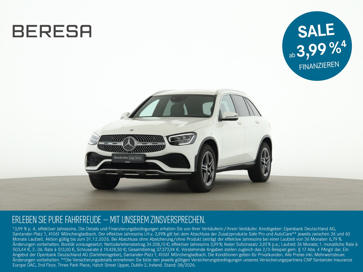 GLC 300 d 4M AMG Burmester MBUX Airmatic HUD 360