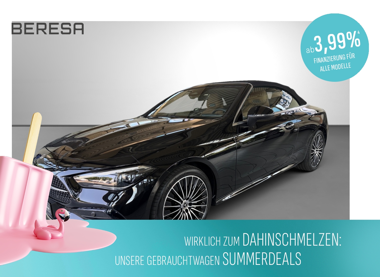 CLE 220 d Cabriolet AMG Memory ARTICO braun