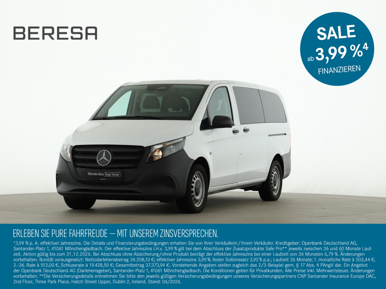 Vito 114 CDI Tourer Lang 9 Sitzer Kamera
