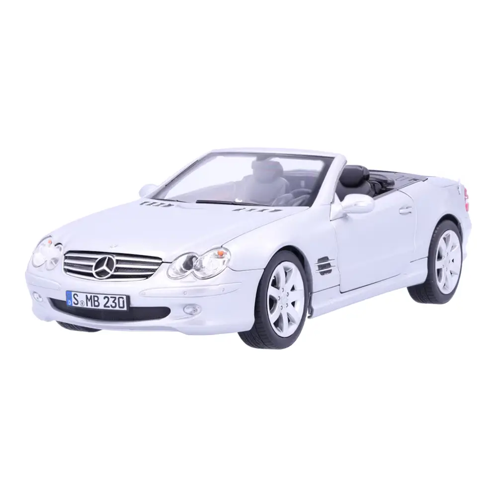 Mercedes-Benz SL 500 R 230 (2001-2006) brillantsilber Norev 1:18