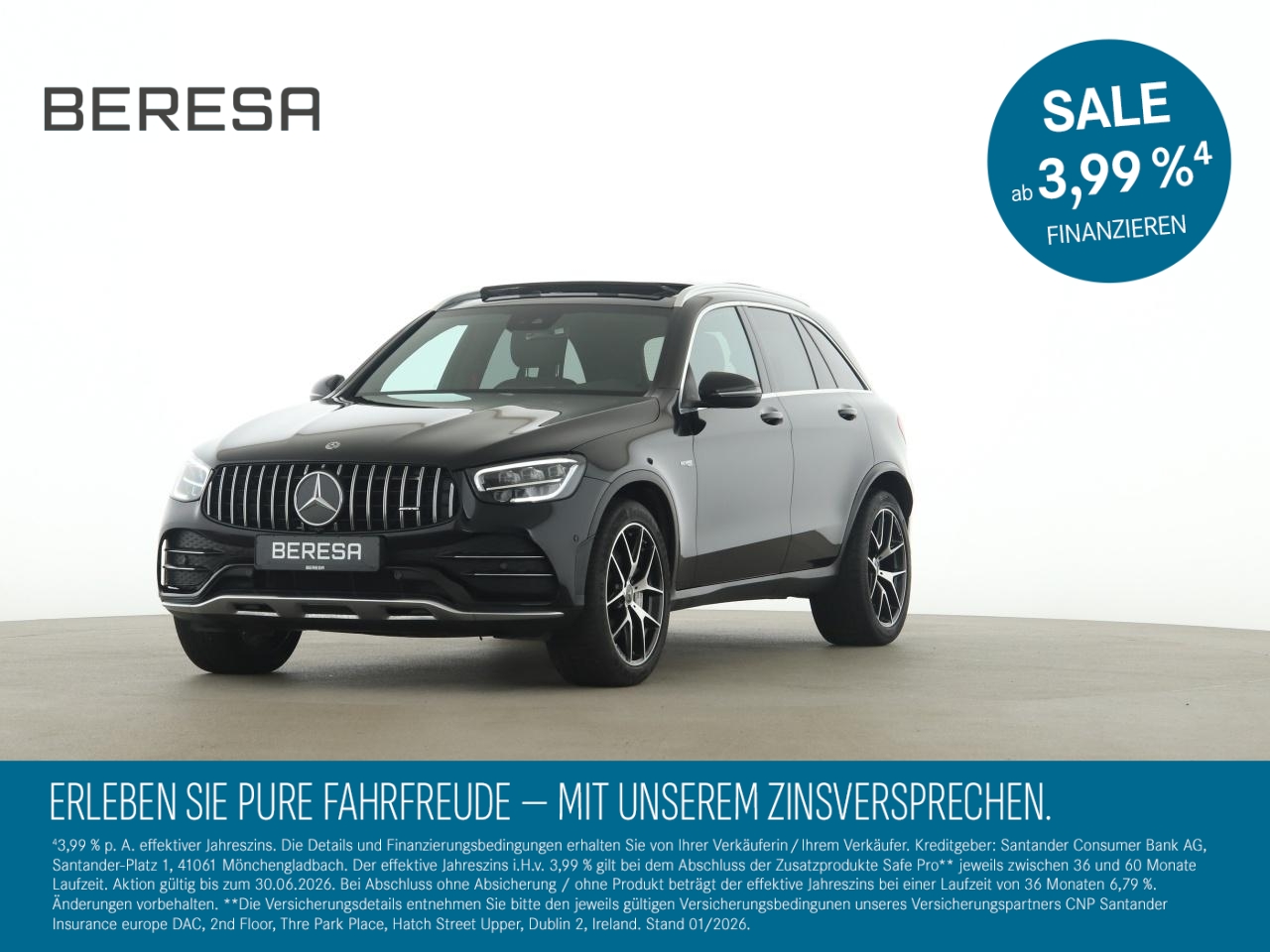 GLC 43 AMG 4M AMG MBUX Pano AHK Kamera LED Navi