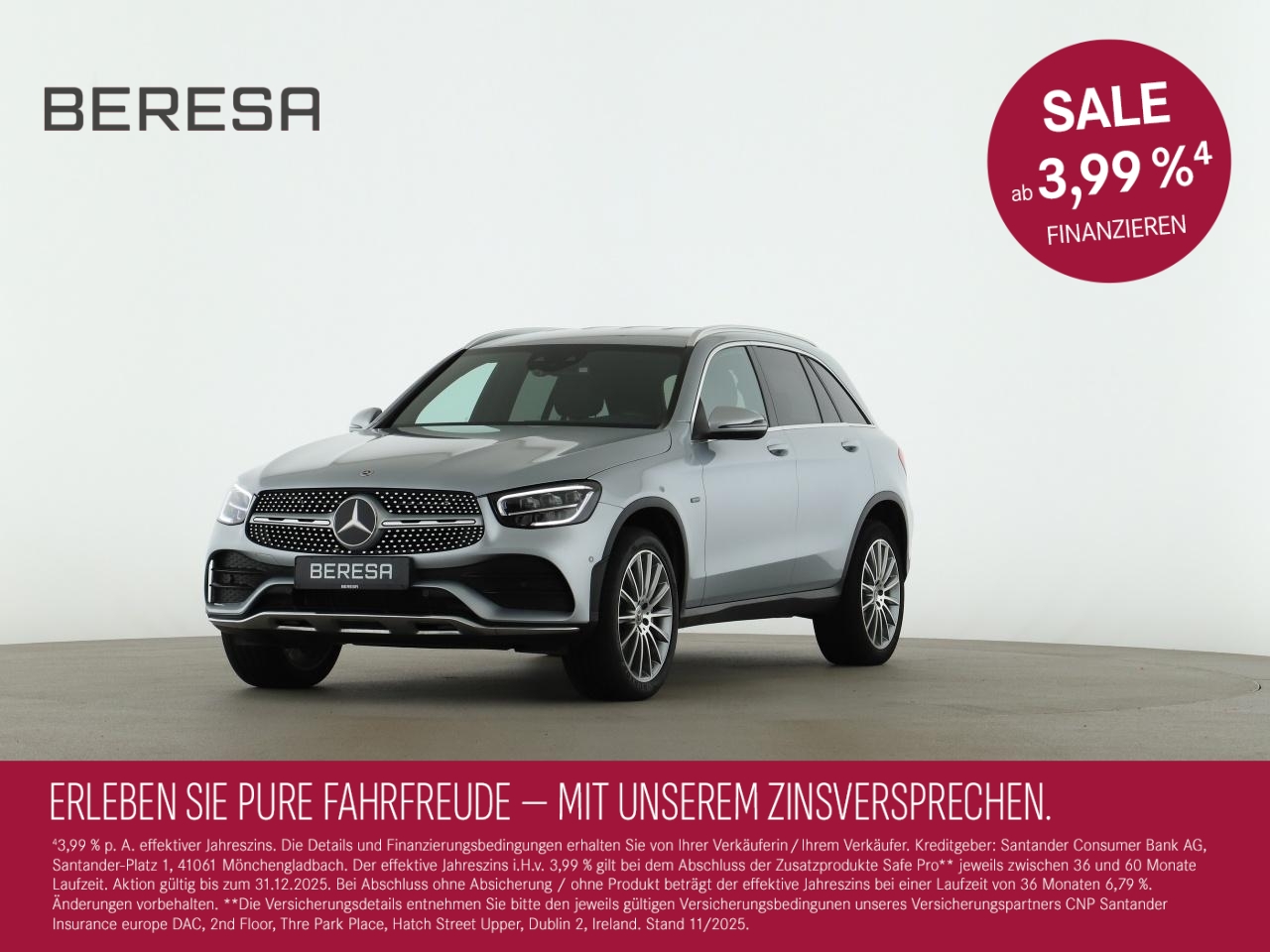 GLC 300 e 4M AMG Distronic AHK Kamera Ambiente