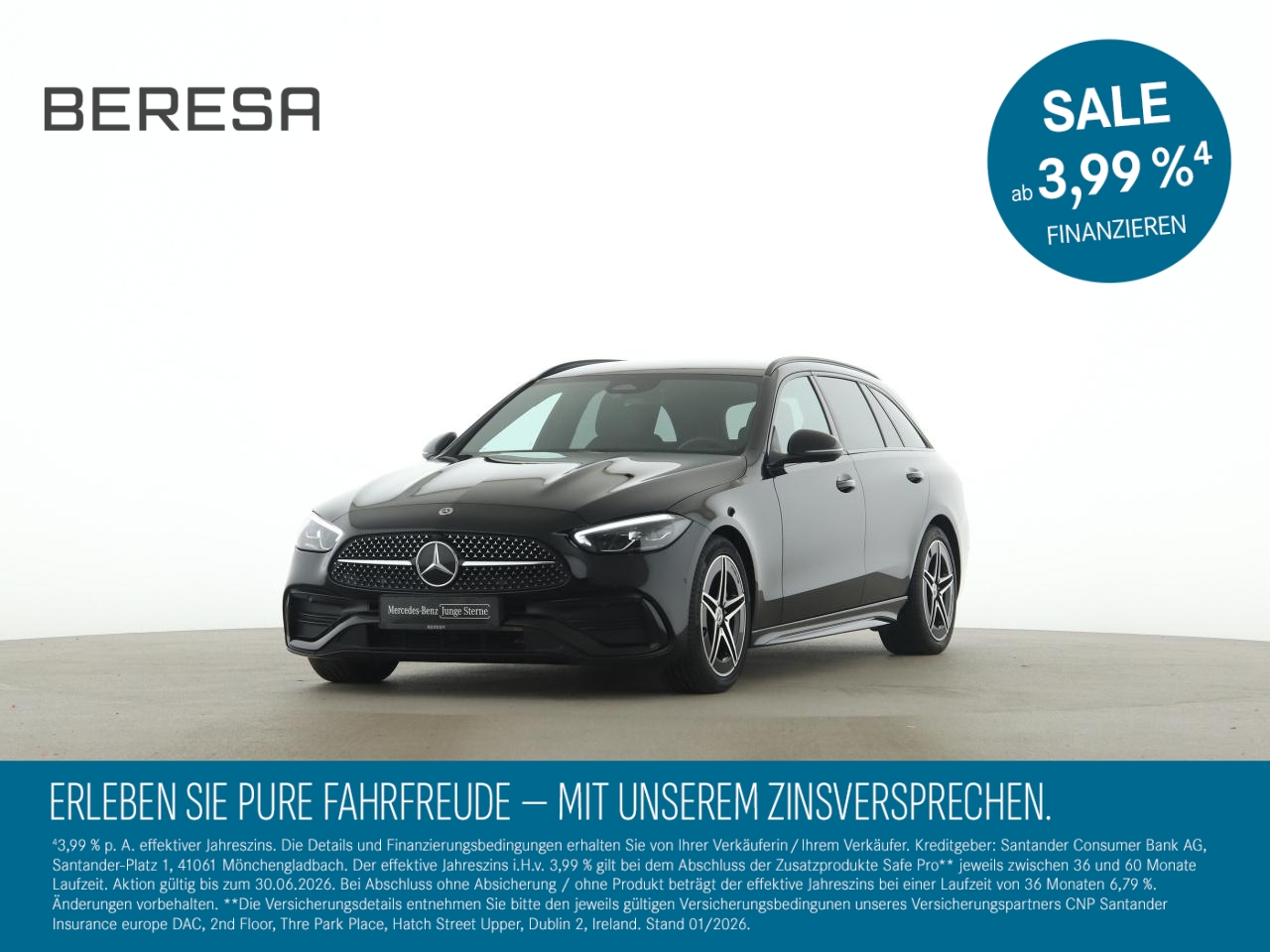 C 200 d T AMG Night MBUX Kamera LED Navi Sitzhz