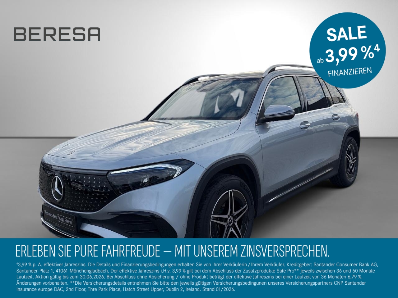 EQB 300 4M AMG Pano LED Kamera Winter Metallic