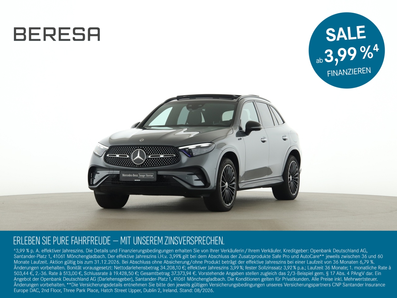GLC 400 e 4M AMG Night Massage Pano AHK HUD 360