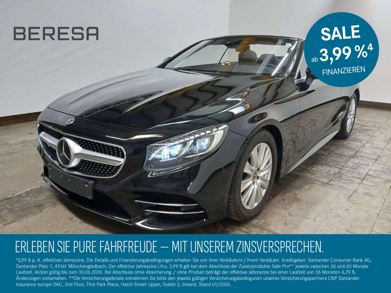 S 560 Cabriolet AMG Massage TV-Tuner Sitzklima