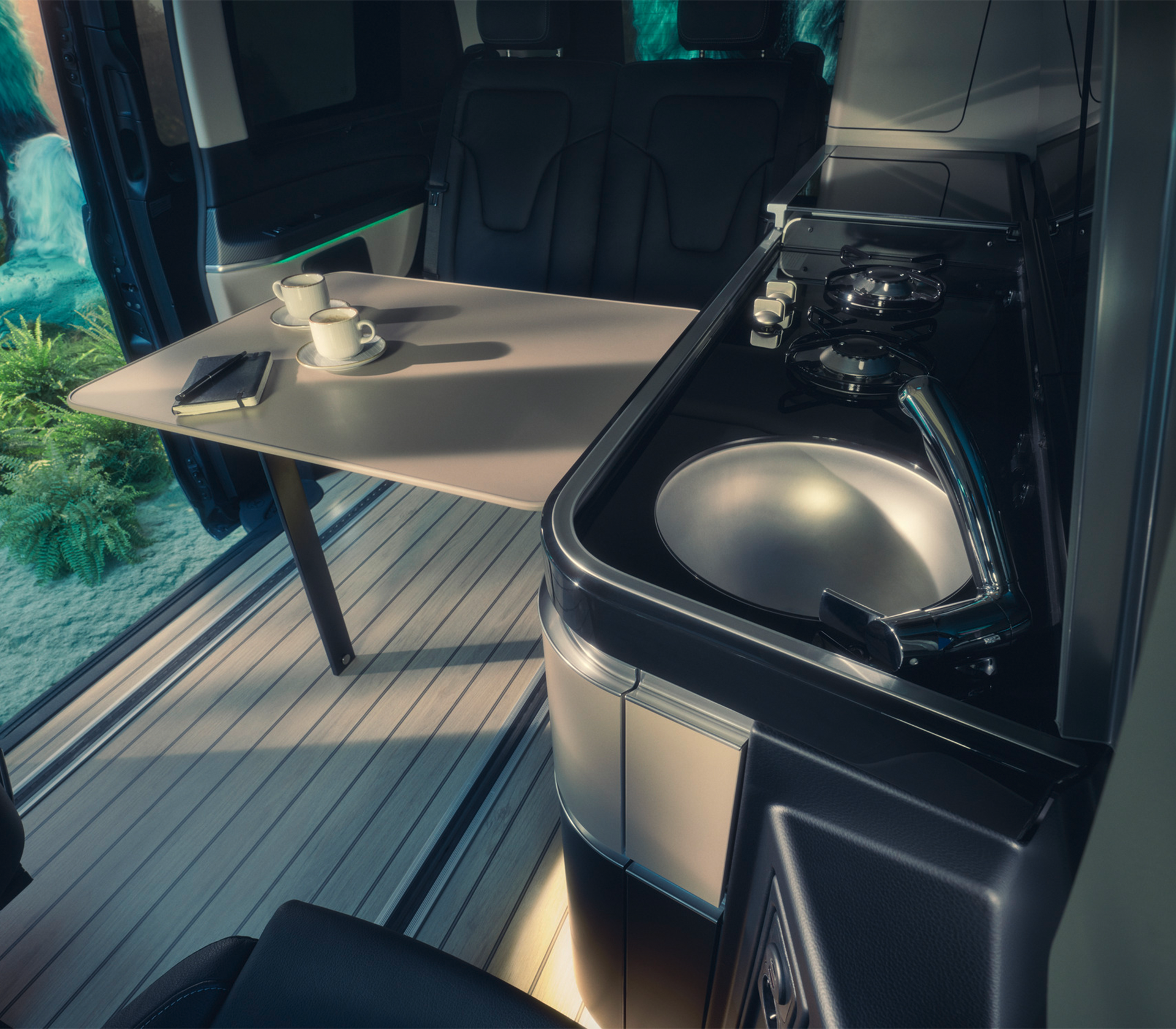 Mercedes-Benz V-Klasse Marco Polo Küchenausstattung