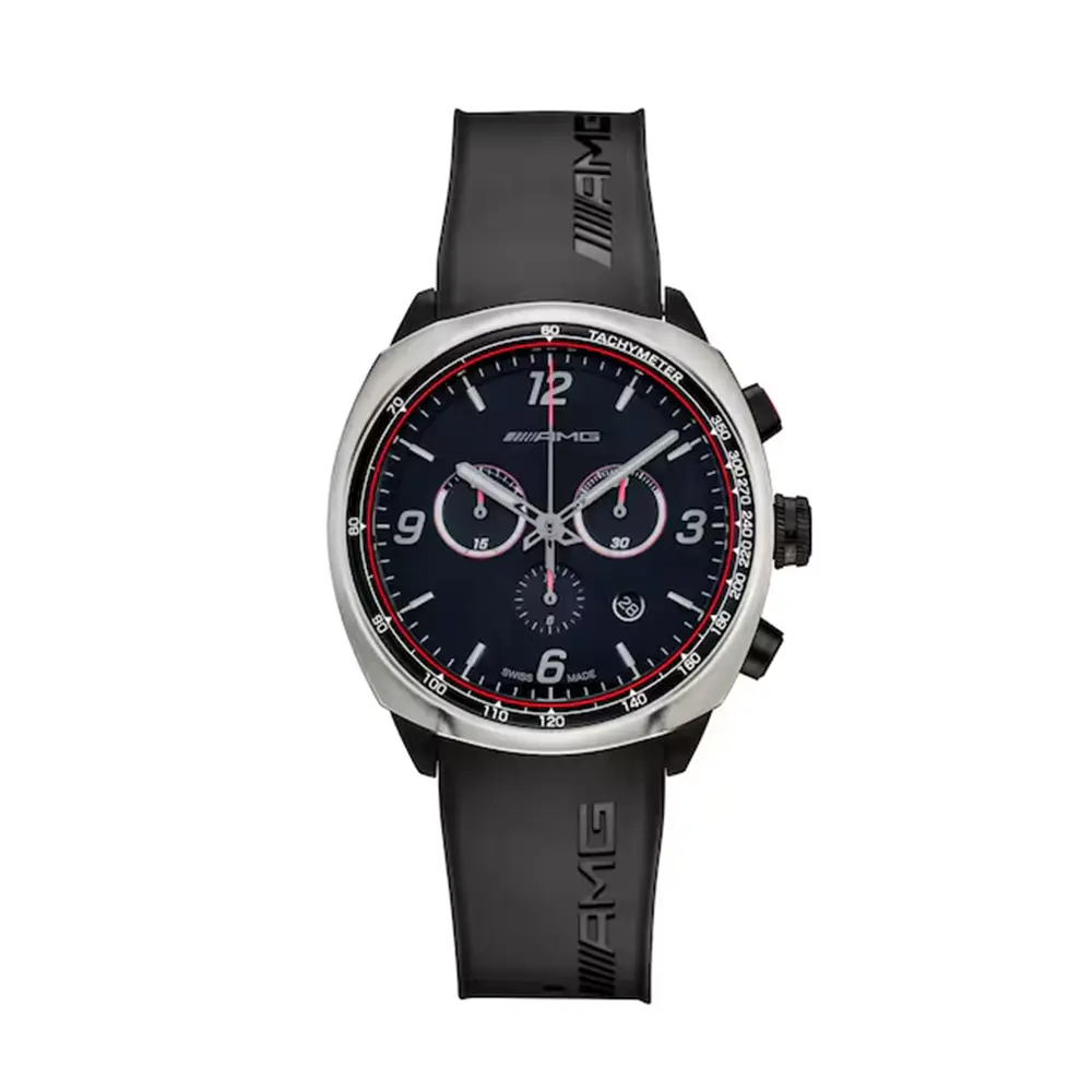 Mercedes-AMG Armbanduhr Chronograph Titan Edelstahl 43 mm