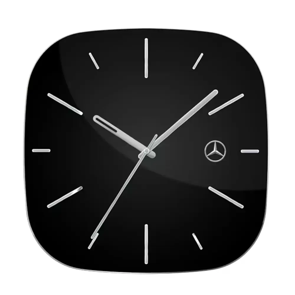 Mercedes-Benz Wanduhr Business schwarz