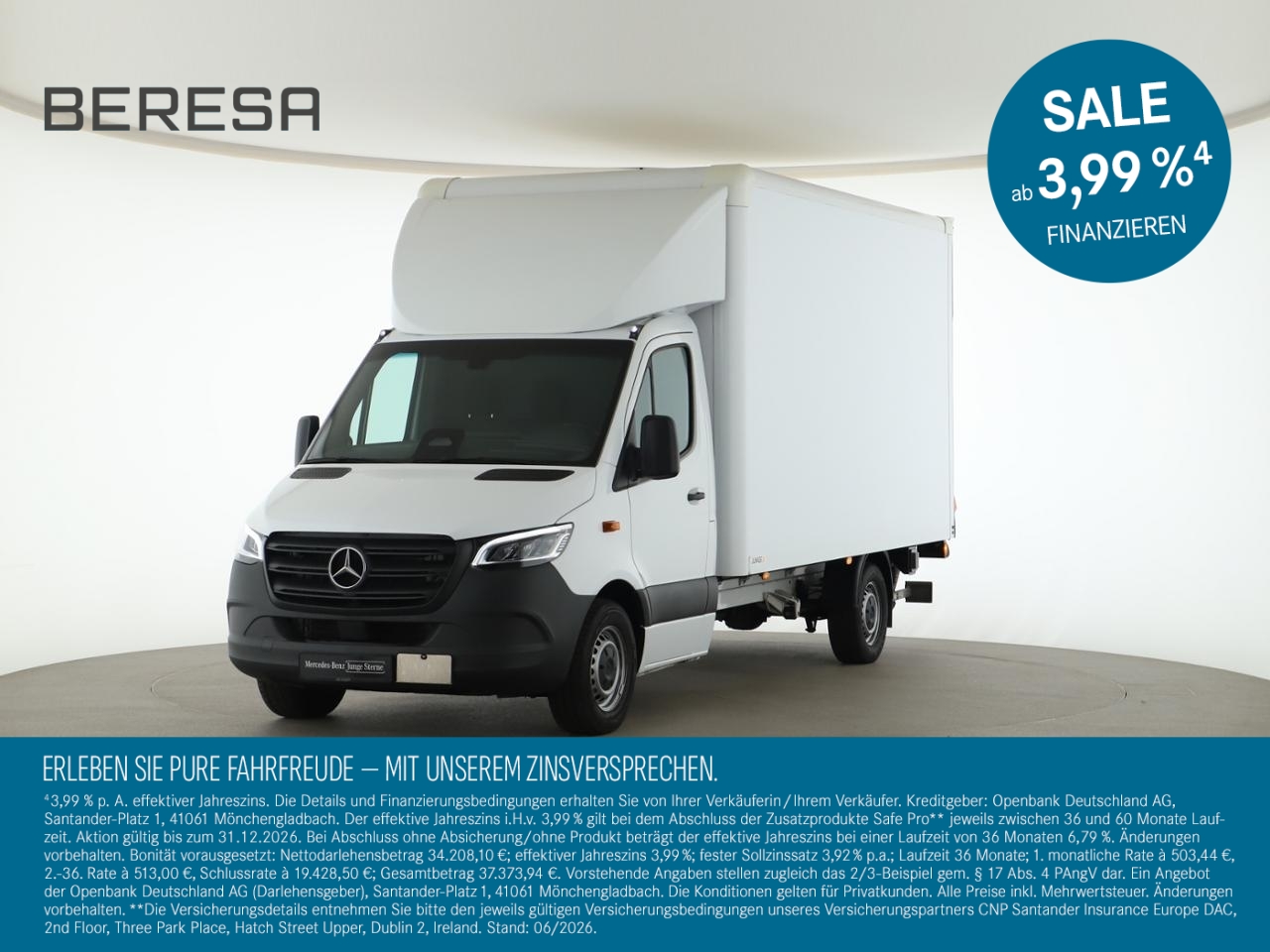 Sprinter 317 CDI Koffer Lang Pro LED Navi LBW
