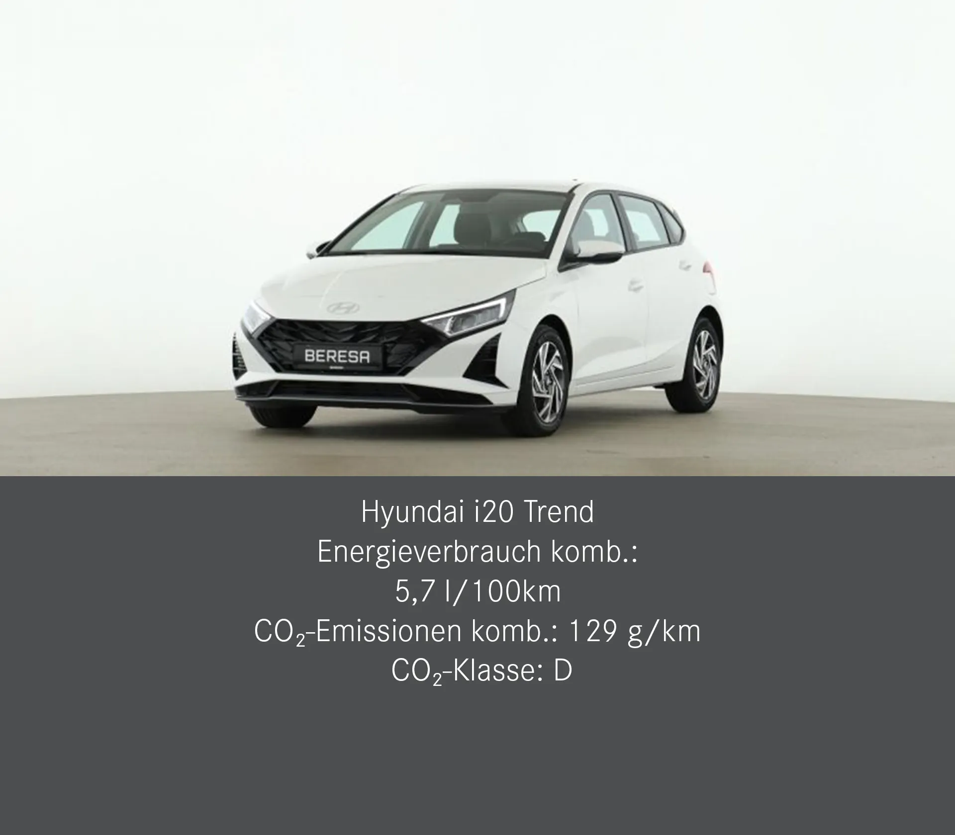 i20 Trend in Atlas weiß | Leasingangebot