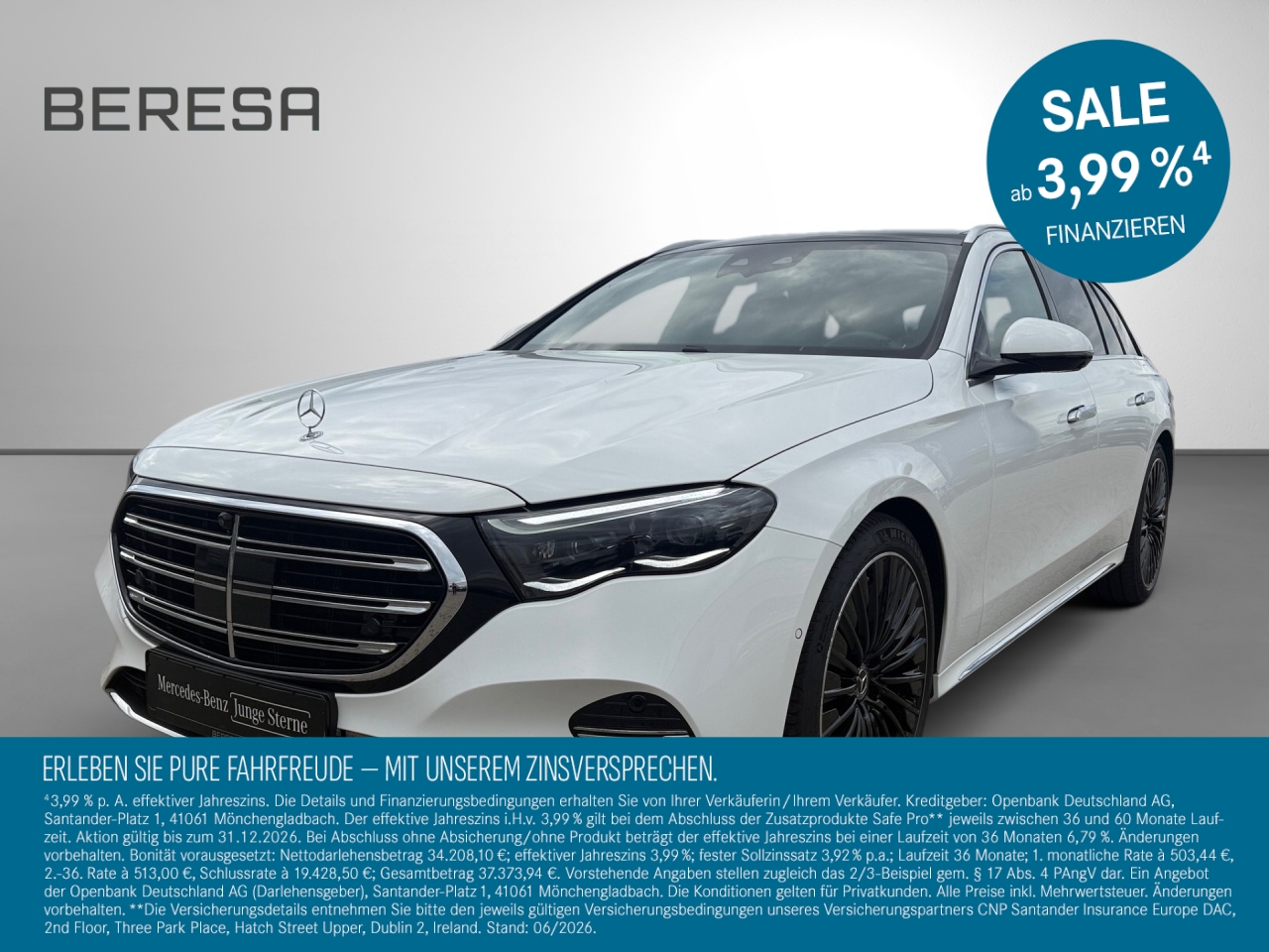 E 300 e T Exclusive Superscreen AHK 20 Zoll AMG